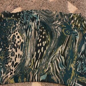 Elegant Multicolor Patterned Scarf